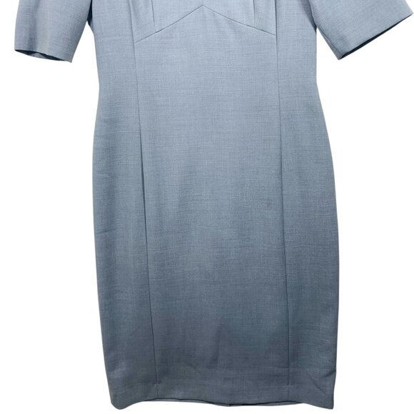 TAHARI Sheath light grey Pencil Dress SZ 8 - Picture 14 of 16